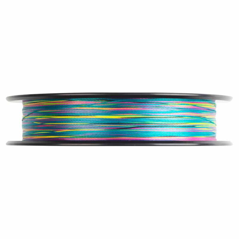 Tresse daiwa jbraid grand multicolor (8 brins) bobine de 300m - Tresses | Pacific P&ecirc;che