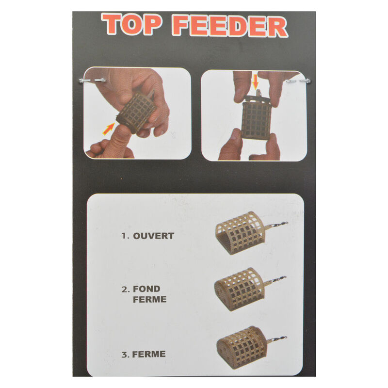 Cage feeder  team france top feeder - Cages | Pacific P&ecirc;che