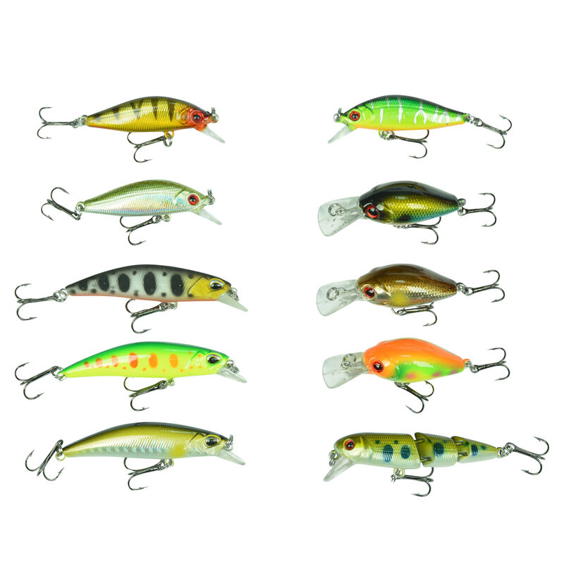 Kit Leurres Durs Redfish 10 Poissons Nageurs - D&eacute;couverte P&ecirc;che du Carnassier | Pacific P&ecirc;che