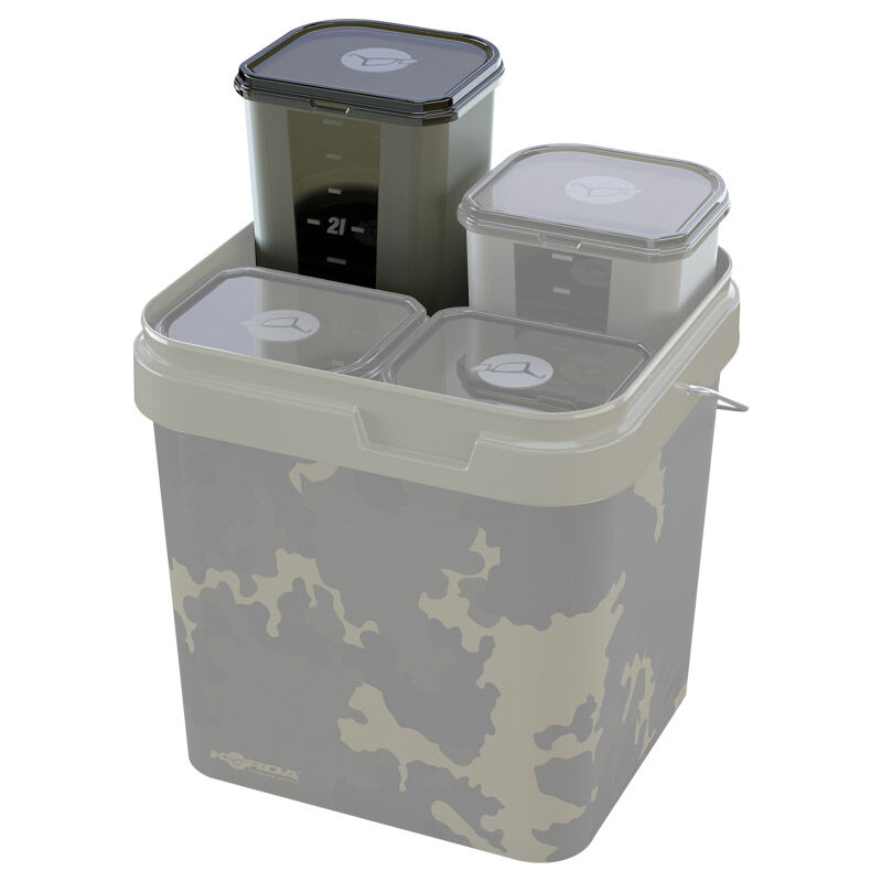 Compartiment de Seau Korda Spare Kontainer 3l - Seaux | Pacific P&ecirc;che