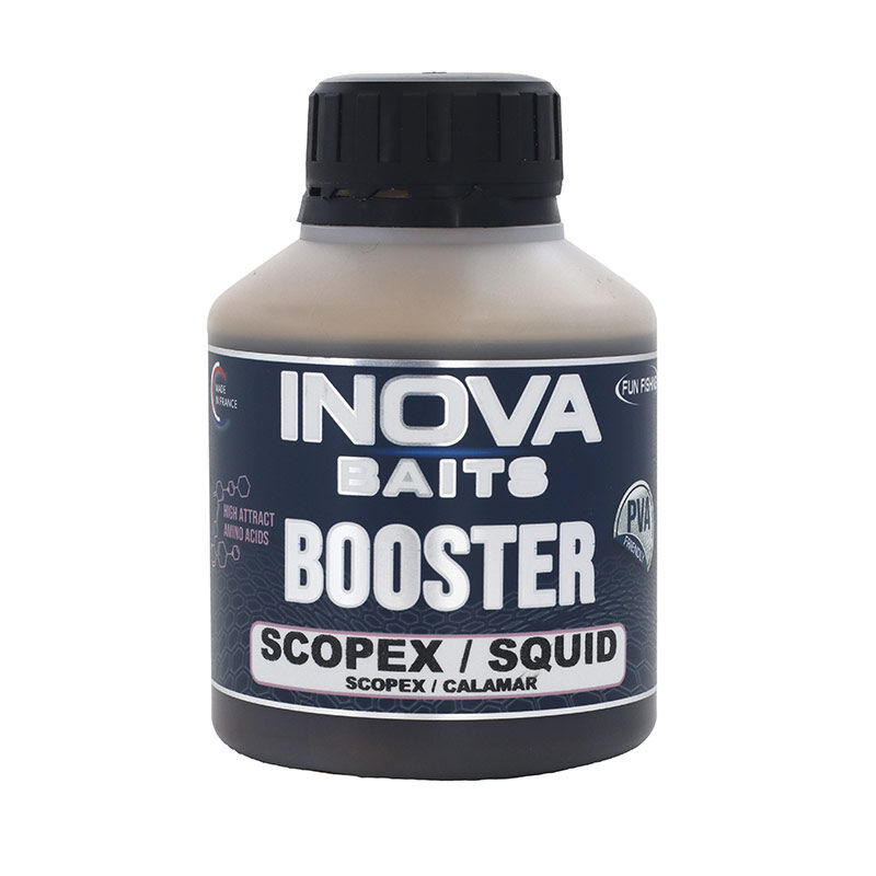 Booster Fun Fishing Inova Scopex & Squid 250ml - Boosters / dips | Pacific P&ecirc;che