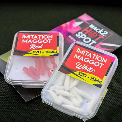 Asticots artificiels carpe mack2 maggot (x20) - Imitations | Pacific P&ecirc;che