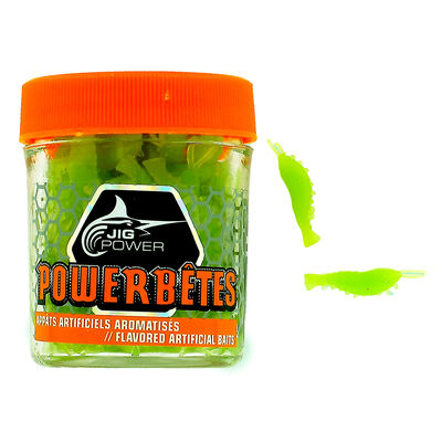 App&acirc;ts artificiels Powerbetes Crevette (colorie: phospho) - Larves / imitations | Pacific P&ecirc;che