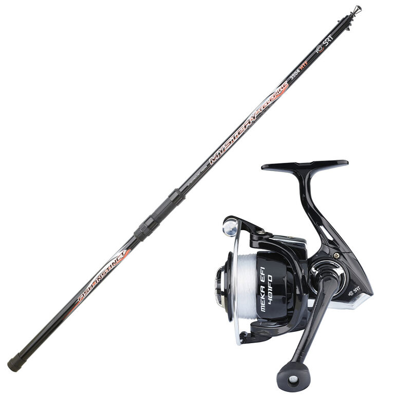 Ensemble P&ecirc;che au vif Sert Canne T&eacute;lescopique Fish Instinct Mystery Telepike 350 + Moulinet Meka Efi 501FD - Packs et ensembles | Pacific P&ecirc;che