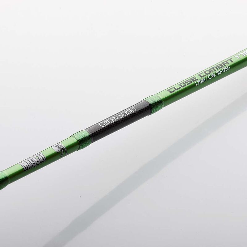 Canne silure Madcat Green Close Combat 1.70m 50-125g - Cannes Verticale | Pacific P&ecirc;che