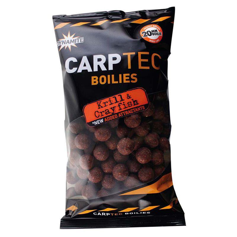 Bouillettes Dynamite Baits Carptec KRILL & CRAYFISH 1.8kg - Denses | Pacific P&ecirc;che