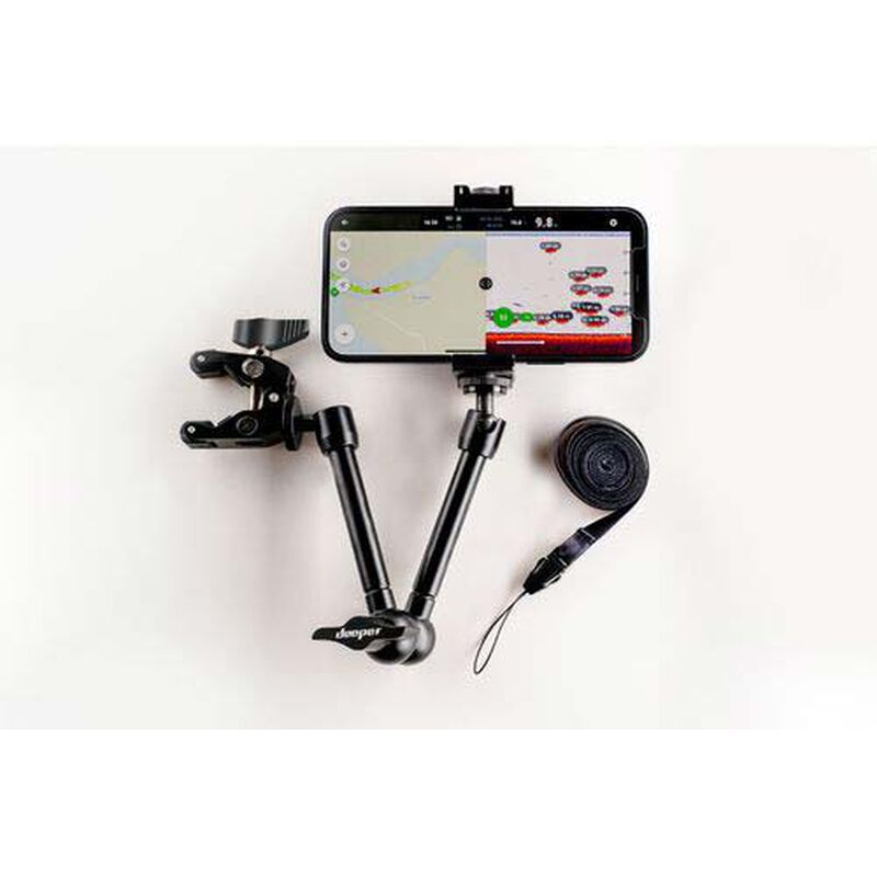 Support Smartphone Articul&eacute; Deeper pour Float tube et Kayak - Supports | Pacific P&ecirc;che