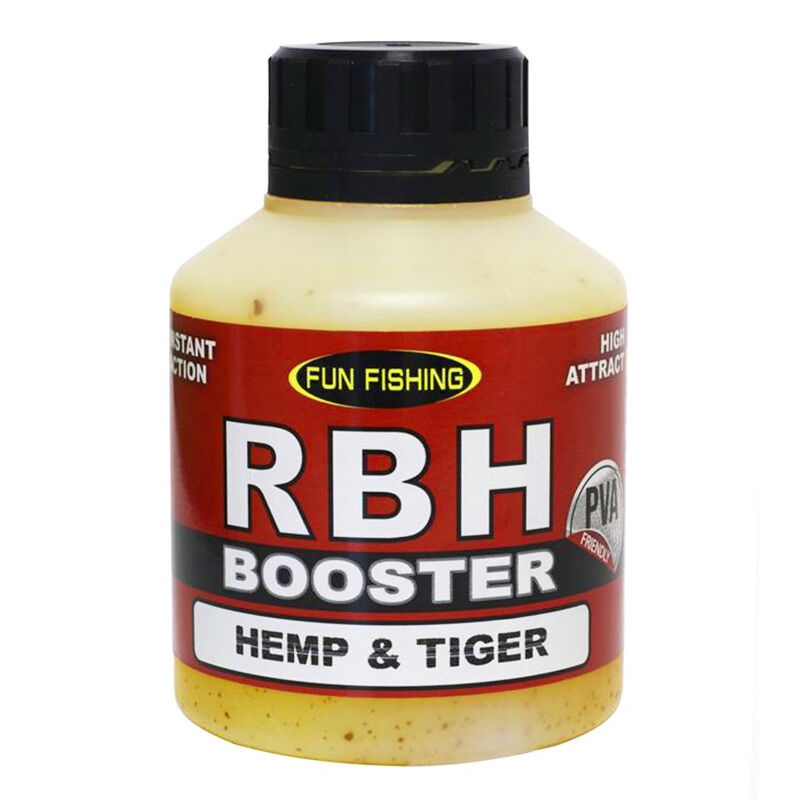Booster Fun Fishing Hemp et Tiger 250 ml - Boosters / dips | Pacific P&ecirc;che