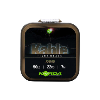 Leadcore Korda Kable Tight Weave 7m Kamo - Leadcore | Pacific P&ecirc;che