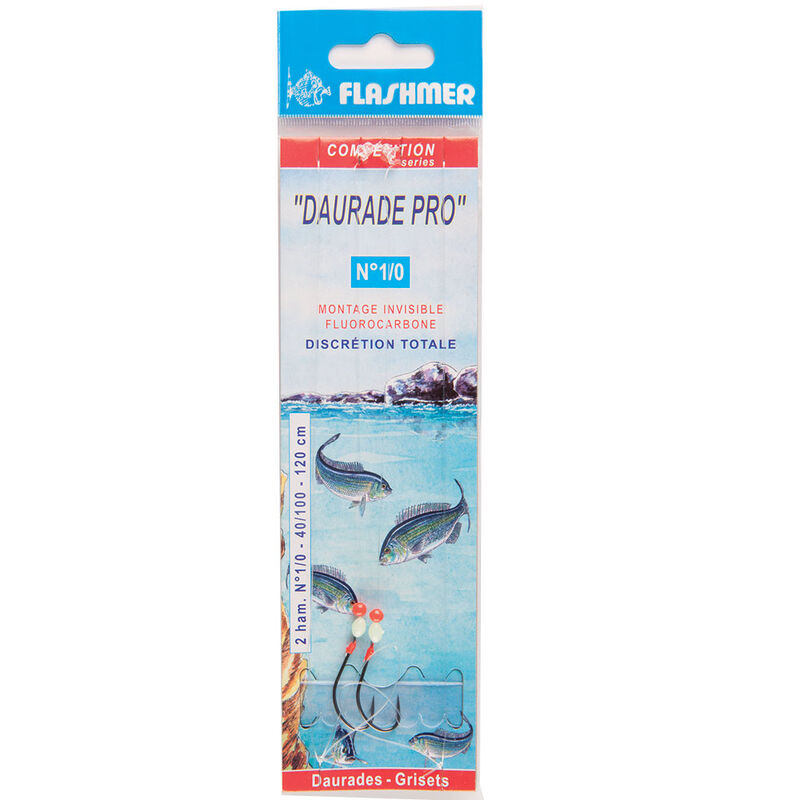 Bas de ligne mer flashmer daurade pro - Bas de Lignes / Lignes Mont&eacute;es | Pacific P&ecirc;che
