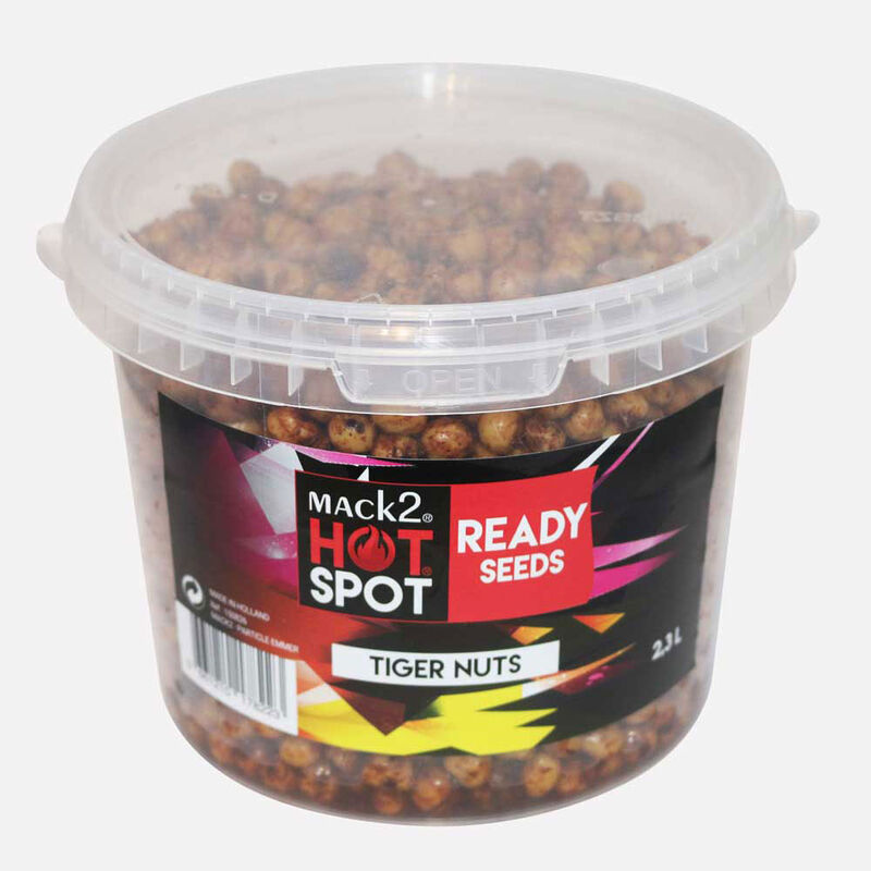 Graine cuite carpe mack2 ready made tiger nuts 2.3l - Pr&ecirc;tes &agrave; l'emploi | Pacific P&ecirc;che