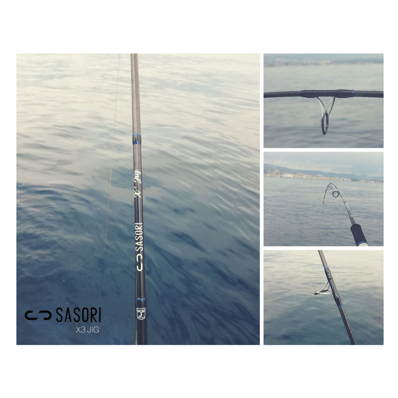 Canne Sasori X3 Jig 1.90m 60-150g - Cannes | Pacific P&ecirc;che