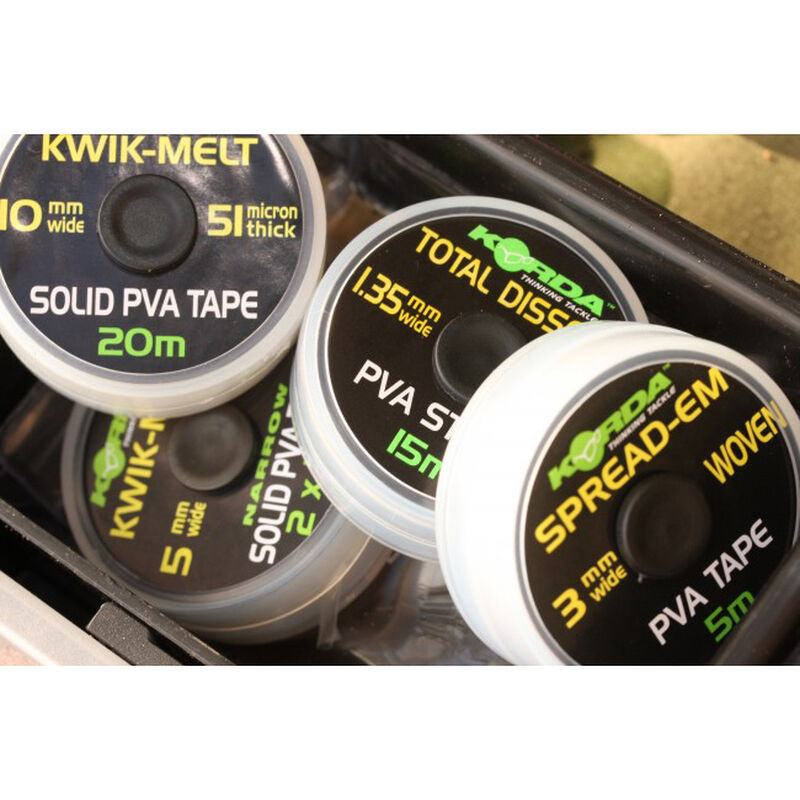 Fil soluble carpe korda spread -em 5m pva dispenser - Fils | Pacific P&ecirc;che