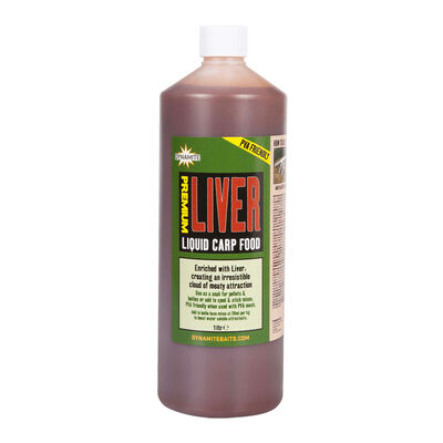 Booster Dynamite Baits Premium Liquid Carp Food Liver - Boosters / dips | Pacific P&ecirc;che