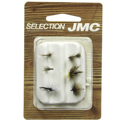 Kit de mouches jmc s&eacute;lection chevesne/ablette (6 mouches) - Kit Mouches | Pacific P&ecirc;che