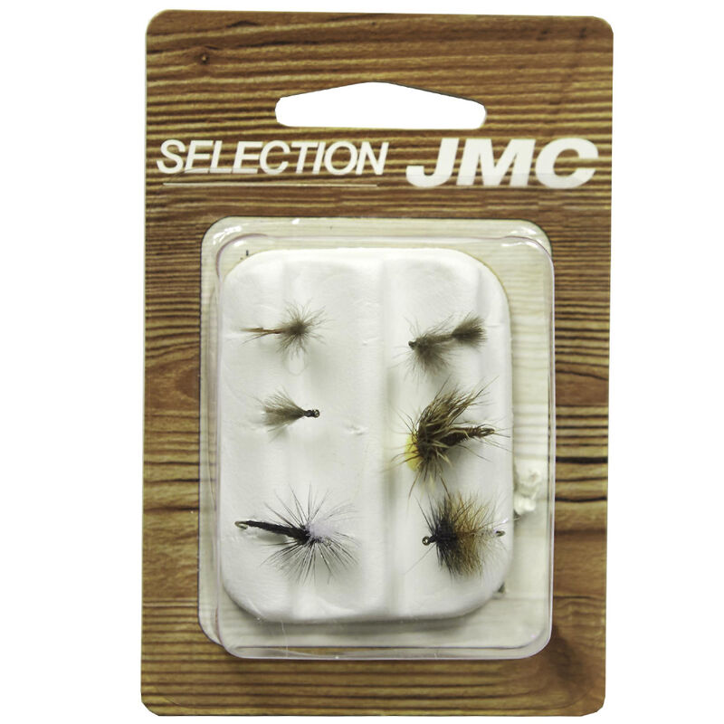 Kit de mouches jmc s&eacute;lection chevesne/ablette (6 mouches) - Kit Mouches | Pacific P&ecirc;che