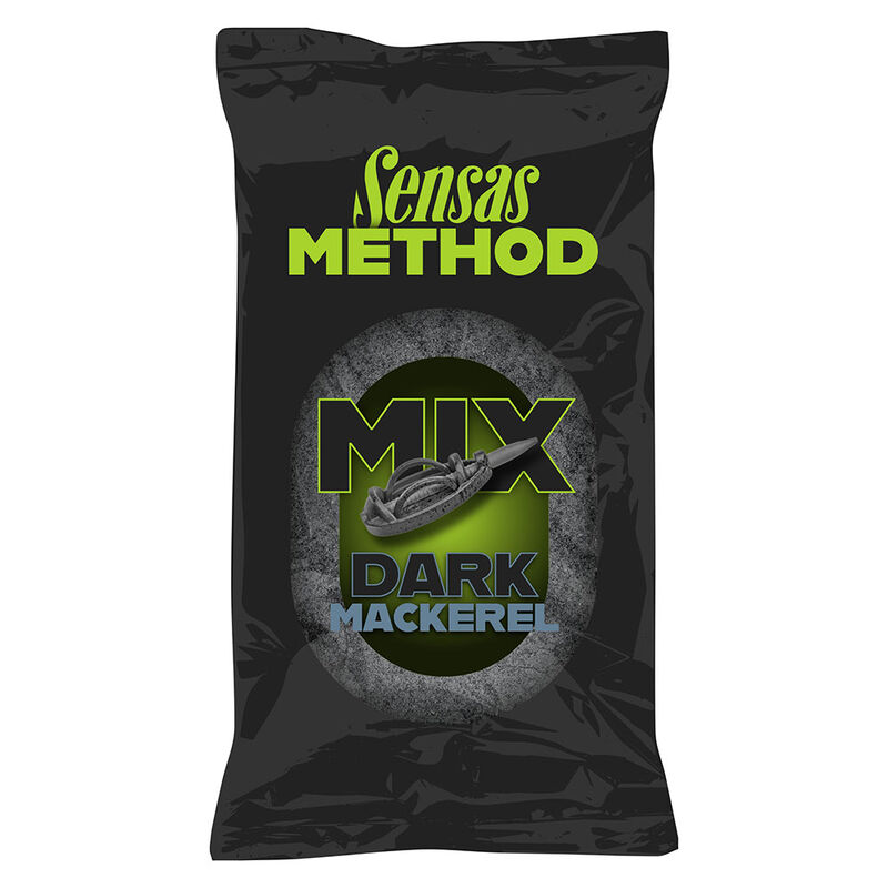 Amorce Feeder Sensas Method Mix Dark Mackerel 1kg - Amorces | Pacific P&ecirc;che