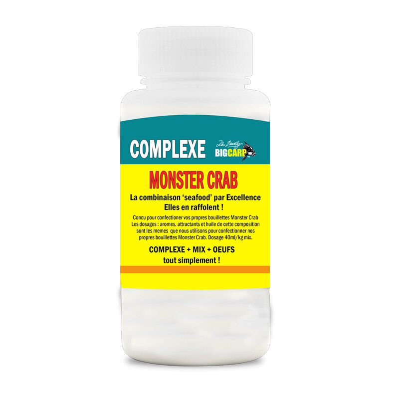 Ar&ocirc;me Big Carp Complexe Monster Crab 250 ml - Ar&ocirc;mes | Pacific P&ecirc;che