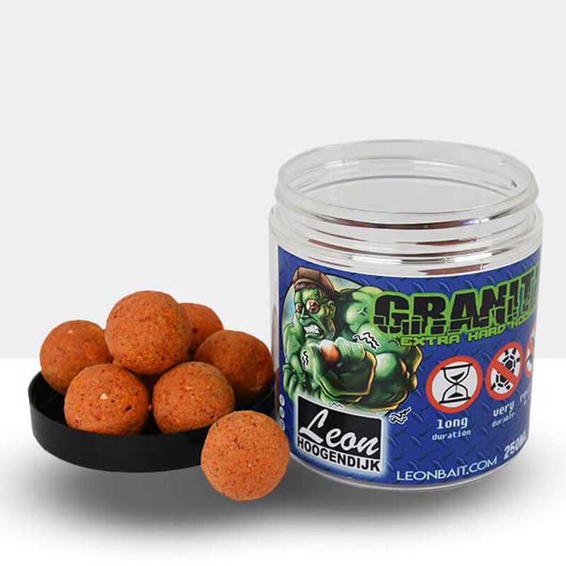 Bouillettes Blind&eacute;es Hoogendijk Granitic Boilies Tutti Frutti 100g 20mm - Denses | Pacific P&ecirc;che