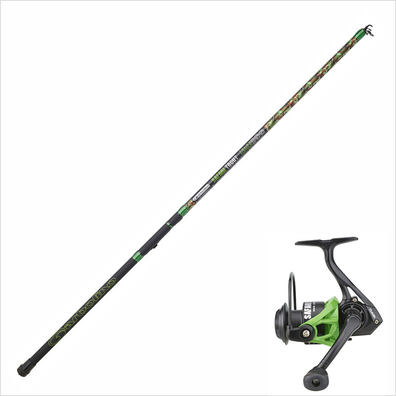 Ensemble Garbolino Canne Safari Trout Tele + Moulinet Safari Spin FD - Canne + moulinet | Pacific P&ecirc;che