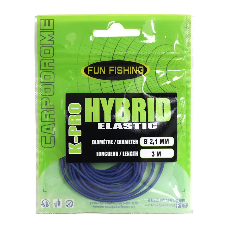Elastiques pleins Fun Fishing K-Pro Hybrid Elastic - Elastiques Hybrides | Pacific P&ecirc;che