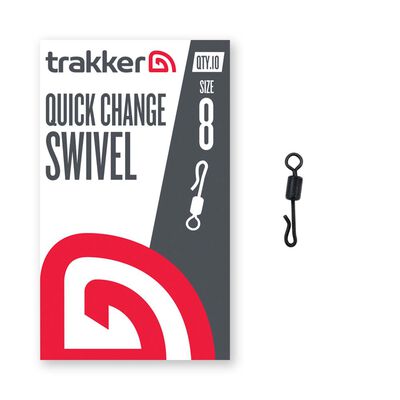 Emerillon rapide Trakker Quick Change Swivel - Emerillons carpe | Pacific P&ecirc;che