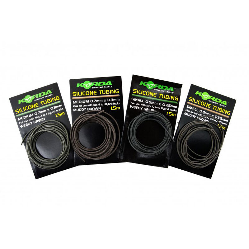 Gaine silicone carpe korda silicone tube green 1.5m - Silicone | Pacific P&ecirc;che