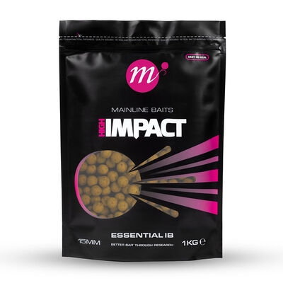 Bouillettes Mainline Hi Impact Essential IB 1kg - Denses | Pacific P&ecirc;che