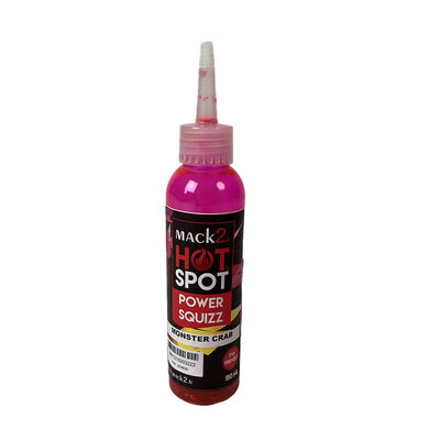 Booster carpe mack2 power squizz Monster Crab 150ml - Boosters / dips | Pacific P&ecirc;che