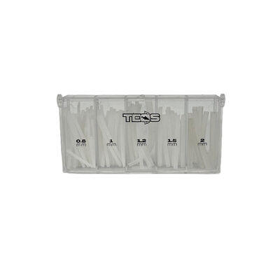 Boites de Gaines Teos Natural Silicon Tube Box - Gaines | Pacific P&ecirc;che