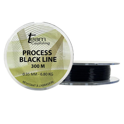 Nylon Team CarpFishing Process Black Line 300m - Monofilament | Pacific P&ecirc;che