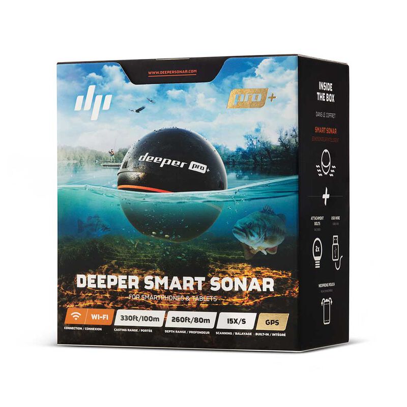 Sondeur portable navigation deeper pro plus - Sondeurs | Pacific P&ecirc;che