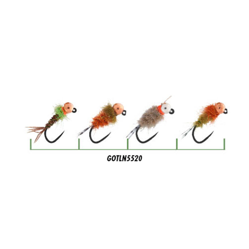 Set de Nymphe Garbolino Jig x4 - Nymphes | Pacific P&ecirc;che