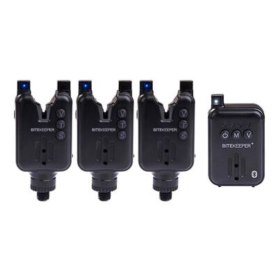 Coffret D&eacute;tecteurs Rippton Bite Keeper Pro 3+1 Black - Coffrets d&eacute;tecteurs | Pacific P&ecirc;che