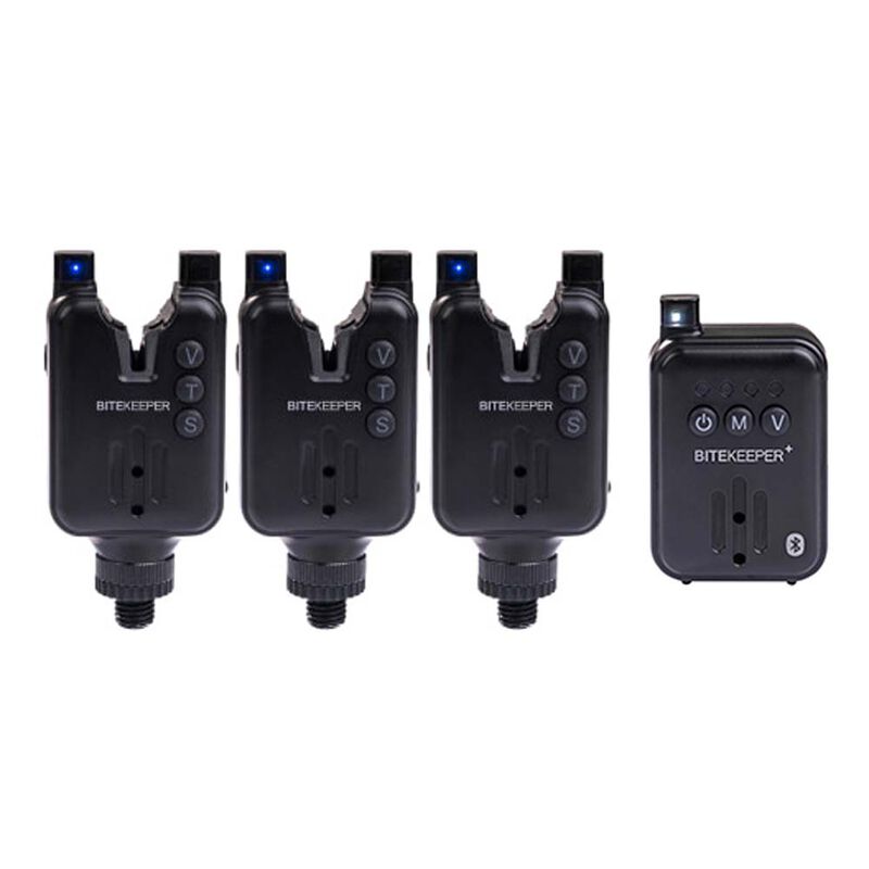 Coffret D&eacute;tecteurs Rippton Bite Keeper Pro 3+1 Black - Coffrets d&eacute;tecteurs | Pacific P&ecirc;che