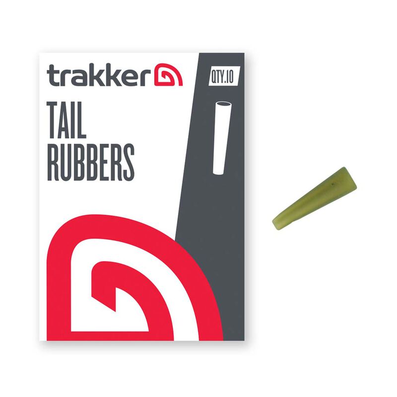 T&eacute;tines de clip plomb Trakker Tail Rubbers - Clip plombs et c&ocirc;nes | Pacific P&ecirc;che
