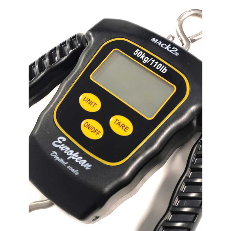 Peson carpe mack2 european digital scale 50kg - Pesons | Pacific P&ecirc;che