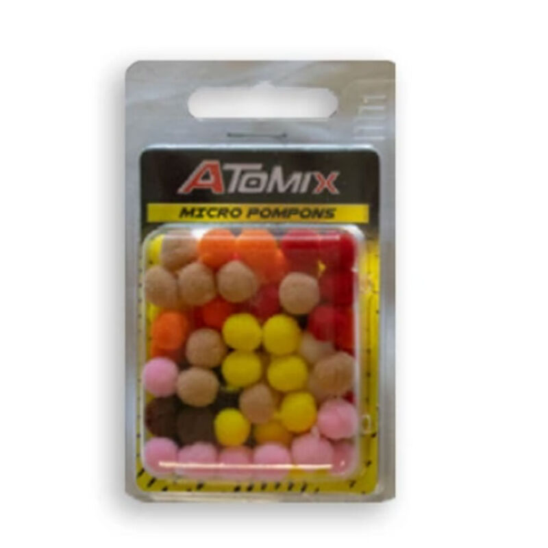 Pompons Atomix Micro - App&acirc;ts artificiels | Pacific P&ecirc;che