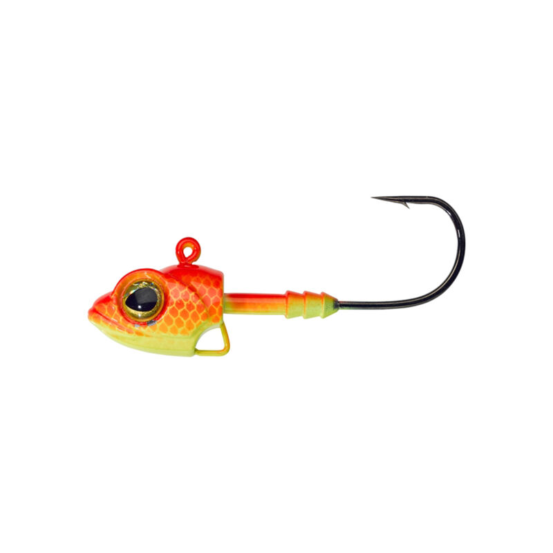 T&ecirc;te Plomb&eacute;e GUNKI G' Rider Chart Orange Fluo - T&ecirc;tes plomb&eacute;es | Pacific P&ecirc;che