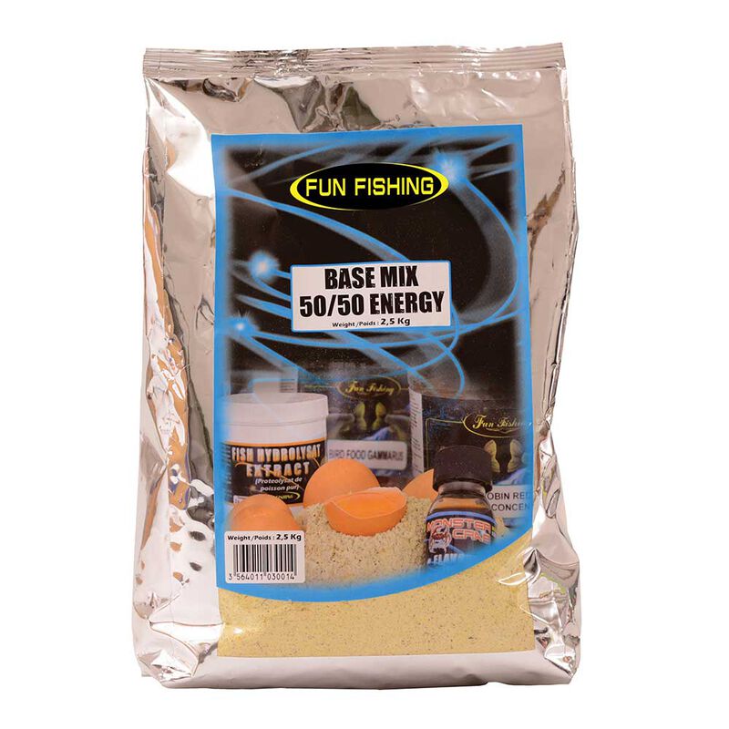 Base mix funfishing 50/50 energy - 2kg - Sticks Mix | Pacific P&ecirc;che