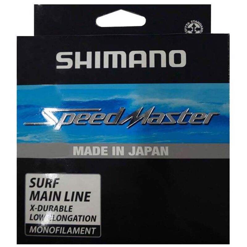 Ligne monofilament Shimano Speedmaster Surf 1200 m 0,20 mm gris - Nylons | Pacific P&ecirc;che