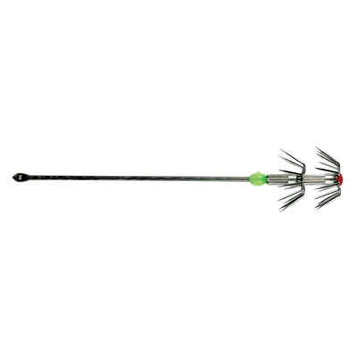 Turlutte mer flashmer aiguille inox 15cm - Turluttes | Pacific P&ecirc;che
