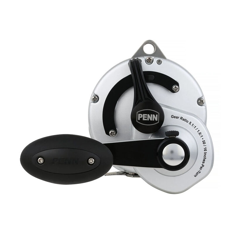 Moulinet Traine Penn PENN Fathom II Lever Drag 2-Speed Conventional Reel 60N - Moulinets tambour Tournant | Pacific P&ecirc;che