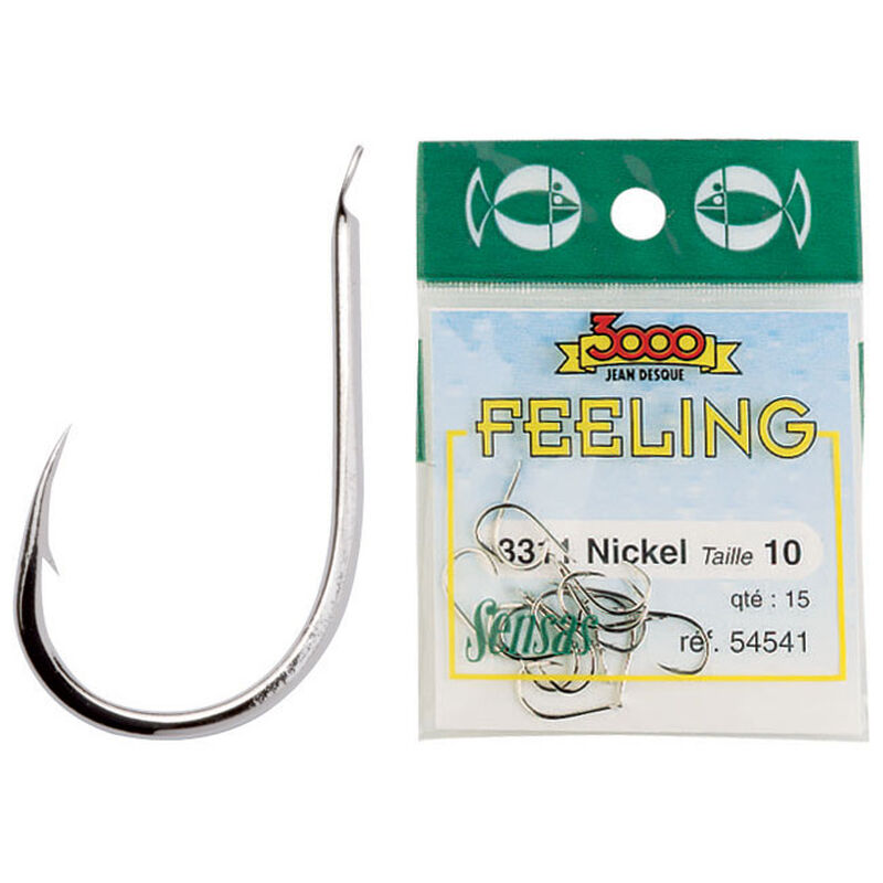 Hame&ccedil;ons coup sensas feeling 3311 nickel (x15) - SENSAS | Pacific P&ecirc;che