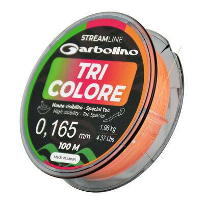 Fil sp&eacute;cial corps de ligne Garbolino STREAMLINE TOC TRI-COLORE - Fils-nylons | Pacific P&ecirc;che