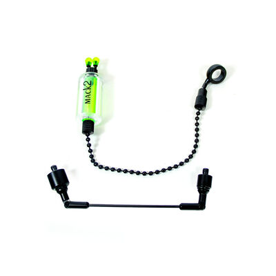 Indicateur Visuel Mack2 Pro Tech Dual Hanger Green - Indicateur souple | Pacific P&ecirc;che