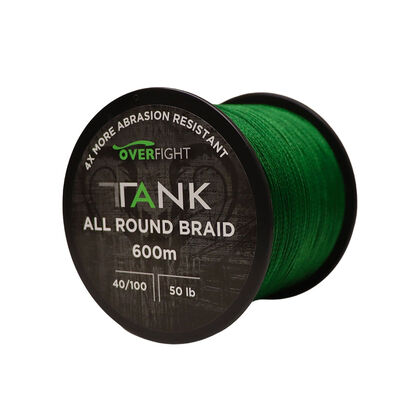 Tresse Overfight Tank Allround Braid 600m - Tresses | Pacific P&ecirc;che