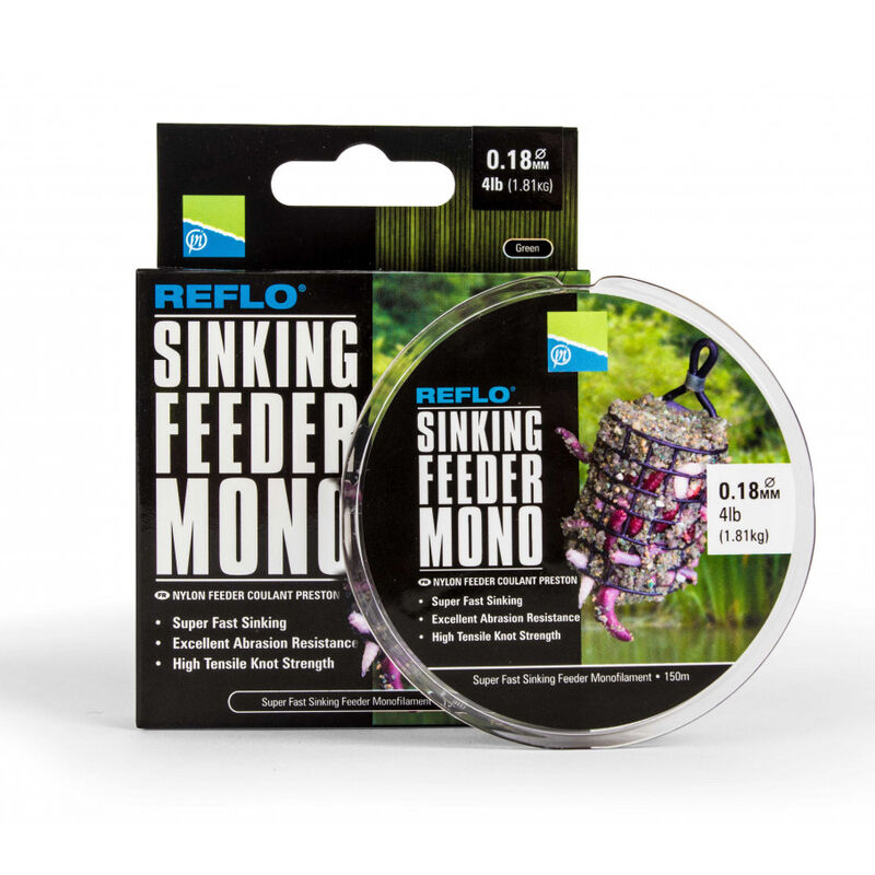 Nylon coup preston sinking feeder monofilament 150m - Fils de p&ecirc;che feeder | Pacific P&ecirc;che