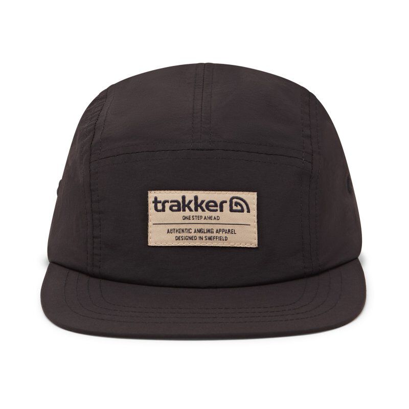 Casquette Trakker CR 5 Panel Black Cap - Casquettes | Pacific P&ecirc;che
