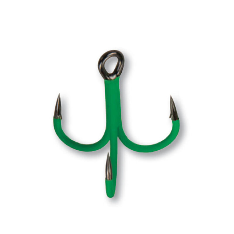Hame&ccedil;on triple silure madcat a-static treble 6x (x4) - Triples | Pacific P&ecirc;che